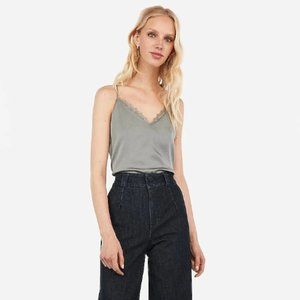 Express Lace Downtown Cami in Dusty Sage